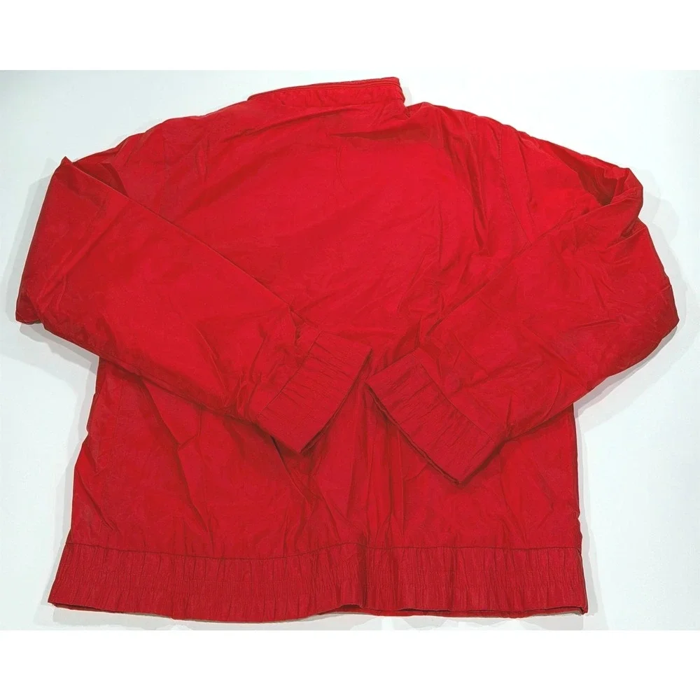 Vintage Mickey Mouse Tennis‎ Windbreaker Men's M Boast Full Zip Hooded Disney